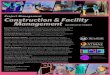 Project Management Construction & Facility Management · in Project Management with a Construction and Facilities Management Emphasis. ... Students coming into the Construction and