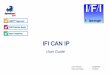 IFI CAN IP - Ing.Buero Fuer IcTechnologie · Integrating the Core using SOPC Builder ... − Open the IFI CAN IP license file in a text editor. − Open your Quartus II license.dat