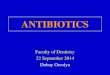 Introduction to Antibiotics - Kutatósemmelweis.hu/mikrobiologia/files/2014/09/FoD_03.pdf• History of antibiotics • Principles of antibiotic treatment ... Achilles-tendon rupture