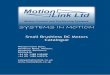SYSTEMS IN MOTION - Motionlink Ltd IN MOTION Weston Farm ... DC motor having a mechanical commutation system and a BLDC motor are mainly ... DC motor. Use of an encoder or resolver