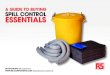 A GUIDE TO BUYING SpIll CONTrOl ESSENTIAlS AND CONTROL ANY SIZE OF SPILL. SpIll CONTrOl EQUIpMENT TrAYS • Includes all types and sizes of spill trays DrUM BUNDING • Includes pallets,