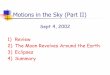 Motions in the Sky (Part II) - Florida State Universitytadams/oldcourses/fall02/ast1002/lectures/Lecture... · Motions in the Sky (Part II) Sept 4, 2002 1) ... I have added homework