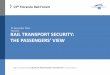 Florence RAIL TRANSPORT SECURITY: RAILWAY … · railway business opportunities in the single european transport market rail transport security: the passengers’ view marco gariboldi