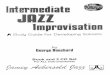 milas.spb.rumilas.spb.ru/~kmg/files/literature/J.Aebersold - Intermediate Jazz... · Intermediate Jazz Improvisation Studg Guide For Developin8 Soloists George Bouchard Book and 2