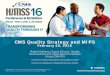 CMS Quality Strategy and MIPS - Health IT Conference for … · CMS Quality Strategy and MIPS February 29, ... public health improvement efforts ... • The White House’s Neighborhood