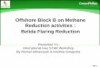 Offshore Block B on Methane Reduction activities : Belida ... · Reduction activities : Belida Flaring Reduction ... Tripatra : Various position ... Offshore Block B on Methane Reduction