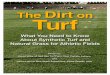 The Dirt T u rf - Red Hen Turf Farmredhenturf.com/pdfs/TheTruthAboutArtificialTurf.pdfThe Dirt on T u rf What You Need to Know ... turf is better because it does not need to be 