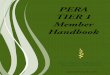 PERA TIER 1 Member Handbook - NM Courts · PERA TIER 1 Member Handbook. ... OVERVIEW OF PERA History New Mexico established a retirement ... monthly pension or through a refund. Because