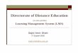 iiu.edu.pk/dde Learning Management System (LMS)lmshost.pern.edu.pk/iiu/pluginfile.php/468/block_html...Directorate of Distance Education (iiu.edu.pk/dde ) Learning Management System