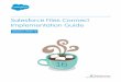 Salesforce Files Connect Implementation Guide · Salesforce Files Connect Implementation Guide Salesforce, ... Create an Authentication Provider for SharePoint Online or OneDrive