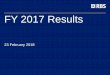 FY 2017 Results - Royal Bank of Scotland Group/media/Files/R/RBS-IR/results... · FY 2017 Results . 23 February 2018 . Howard Davies . Chairman . Ross McEwan . Chief ... the transfer