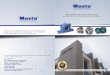 ONE STOP SOLUTION FOR DRIVE - mastagroup.com · ONE STOP SOLUTION FOR DRIVE BEARING HOUSINGS ... MASTA Plummer Block Housings are very popular and providing continued and ... Adapter