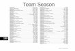 Team Season - netitor.com · Team Season Total Yards: ... Kickoff Return Average: ... Boston College, 1958; Holy Cross, 1954 Opponent . . . . . . . . . . . . . . . . 6 by Vanderbilt,