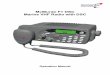 McMurdo F1 DSC - Polaris Electronics A/S€¦ · The McMurdo F1 DSC VHF radiotelephone is designed to meet the high quality ... The key feature of the DSC system is the use of the