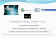 Photodynamic Therapy - Principles of PDT - Indico …indico.ictp.it/event/a11203/session/30/contribution/18/...Dr. Humberto Cabrera Morales Instituto Venezolano de Investigaciones