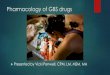 Pharmacology of GBS drugs - NACPMnacpm.org/wp-content/uploads/2017/02/NACPM-Pharmacology-for-GBS...Pharmacology of GBS drugs ... Route: IV in ≥ 100 ml LR, NS, or D5LR