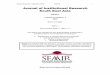 Journal of Institutional Research - seaairweb.info · Journal of Institutional Research ... Exploratory and Confirmatory Factor ... and ex President of the Australian Association