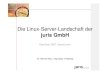 Die Linux-Server-Landschaft der -  … · Die Linux-Server-Landschaft der juris GmbH OpenSaar ... DNS / DHCP Samba, ... OpenBSD mit OpenBGP RZ 2