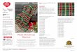 Plaid Christmas BUY YARN Blanket Vertical Chains · Find more ideas & inspiration: redheart.com ©207 oats & lar Page 1 of 3 Plaid Christmas Blanket RED HEART® Super Saver®: 6 skeins
