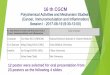16 th CGCM - tcmedicine.org Activities and... · 12 poster were selected for oral presentation from ... B signaling pathway. ... human acute myeloid leukemia cells and significantly