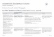 Assessment: Course Four Column - El Camino College€¦ ·  · 2017-10-15Assessment: Course Four Column ECC: PHOT 206ab: ... the same rubric as the instructor. ... can select to