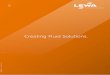 Creating Fluid Solutions. - LEWA€¦ · LEWA Group — Preface Creating Fluid Solutions. Driven by our commitment, our trendsetting prod-ucts and innovative technologies have set