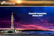 Corporate Presentation January 2017 - Tourmaline Oil Corp · January 2017. Current Status Production Overview 2017 average production forecast of 250,000-260,000 boepd ... Tourmaline