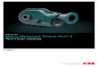Catalog | April 2015 Metric Motorized Torque-Arm II ... · Metric Motorized Torque-Arm® II | Motors and Generators | ABB Catalog 01 Features, benefits and accessories 02 ... exceeds