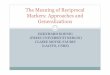 The Meaning of Reciprocal Markers: Approaches and ... KOENIG (FREIE UNIVERSITÄT BERLIN) CLAIRE MOYSE-FAURIE (LACITO, CNRS) 1 The Meaning of Reciprocal Markers: Approaches and Generalizations