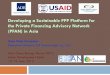 Developing a Sustainable PPP Platform for the Private ... Private Financing Advisory Network (PFAN) ... Malaysia Philippines: Clean Air Asia ... Corporate Social Responsibility 