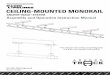 CEILING-MOUNTED MONORAIL - Rigid Lifelines · ®1-844-467-4443 | Rigid Lifelines Ceiling-Mounted Monorail Anchor Track™ System 23. If supplied, all drive systems are chain driven,