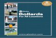 NEW Bollards - Glasdon Bollards... · Socketed bollards are easy to remove and replace, allowing for permanent, semi-permanent ... Bollard see page 14, Victory Bollard see page 15,