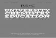 THE JOURNAL OF THE TERTIARY EDUC ATION GROUP … · THE JOURNAL OF THE TERTIARY EDUC ATION GROUP OF THE ROYAL SOCIETY OF CHEMISTRY ... material which has been used by the author;