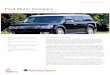 Ford Motor Company - SolidWorks · Partner Case study 2009 Ford Flex Ford Motor Company ... It’s a small matter with absolutely ... Very High Costs