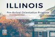 Pre-Arrival Orientation Program - University Of Illinoisillinois.edu/cms/6742/pao_2017_isss_powerpoint_website.pdf · Pre-Arrival Orientation Program ... friends don’t send 