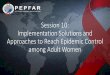 Session 10: Implementation Solutions and Approaches …€¢ Preventive home visits for high risk defaulters including PBFW • Support groups for adult women including savings groups