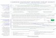 CAREER CHANGER* RESUME CHEAT SHEET - Amazon S3 · resumes for different ... Write your career objective. ... Positive Change: Use either percentages -and after statements to show