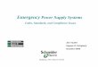 Emergency - IEEE · per NFPA 101, Fire alarms, and Hospital communications systems ... Standard for Emergency & Standby Power Systems NFPA 110 Standard covers performancerequirementsof