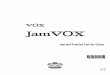 Jam and Practice Tool for Guitar - KORG USER NETkorguser.net/jamvox/downloads/JamVOX_III_OM_J2.pdfGXTの詳細については、20.ページの「GXT（Guitar.XTracktion）機能」をご覧ください。