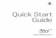 Quick Start Guide - 360flymedia-cdn.360fly.com/quick-start-guide/QuickStartGuide_v19.pdf · Quick Start Guide . Your 360fly has landed. Build your profile and join the 360° uprising
