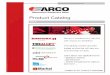 Product Catalog - ARCO Mechanical Equipment Sales Co.arcomech.com/ARCO Product Catalog 2012.pdf ·  · 2012-02-26This is a general product catalog covering all our lines with emphasis