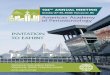 INVITATION TO EXHIBIT - Perio.org 2018, the AAP Annual Meeting heads to the picturesque and vibrant city of Vancouver. ... with the 2018 Annual Meeting Invitation to Exhibit, 