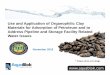 Use and Application of Organophilic Clay Materials for ... cm) Log Koc Conc at 100 yrs Conc at 200 yrs Conc at 300 yrs Conc at 400 yrs Active Layer Mix of Organoclay and granular media