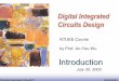 NTUEE Course by Prof. An-Yeu Wu - 國立臺灣大學access.ee.ntu.edu.tw/course/VLSI_design_92first/ppt/chapter1_2003... · NTUEE Course by Prof. An-Yeu Wu ... • Time-to-Market