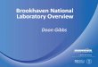 Brookhaven National Laboratory Overview - ASERTTI · Brookhaven National Laboratory ... To be the provider of choice for world-class science and facilities in support ... $912M total