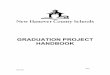 GRADUATION PROJECT HANDBOOK - New Hanover ... PROJECT HANDBOOK.pdf7 9.12.15 GRADING PROCEDURES FOR GRADUATION PROJECT Graduation Project is the co-requisite for any English IV equivalency