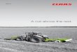 A cut above the rest. - Don Allison Equipment · As with everything CLAAS produces, the conditioners on the DISCO mower are tough, reliable and powerful. They help you to work even