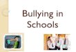 Bullying in Schools - Chippewa Falls Middle Schoolcfsd.chipfalls.k12.wi.us/cms_files/resources/Bullying...86%- Gay or lesbian students who report being bullied. Types of Bullying Verbal