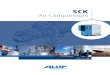 Air Compressors - AirSupplies · 2 SCK 41-100 ALUP Driven by technology. ... SCK 41-100 screw compressors provide high-quality compressed air for a range of industrial applications