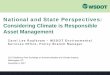 National and State Perspectivesenvironment.transportation.org/pdf/2017_resiliency_peer_exchange/... · Addressing Resilience in Project Development ... Pavement/Soils & Mechanical/Electrical